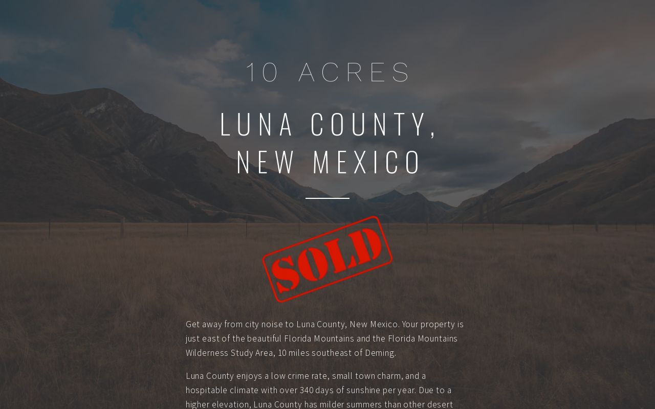 10 Acres in New Mexico